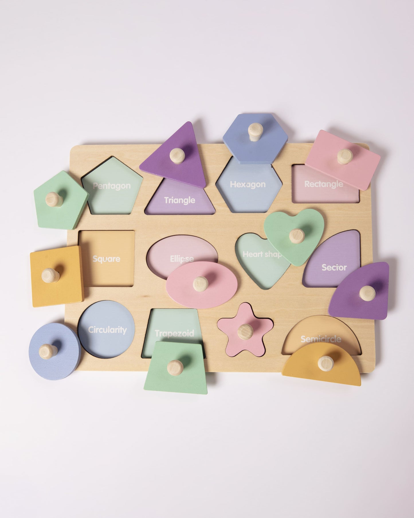 SET Puzzle Figuras de Pinza