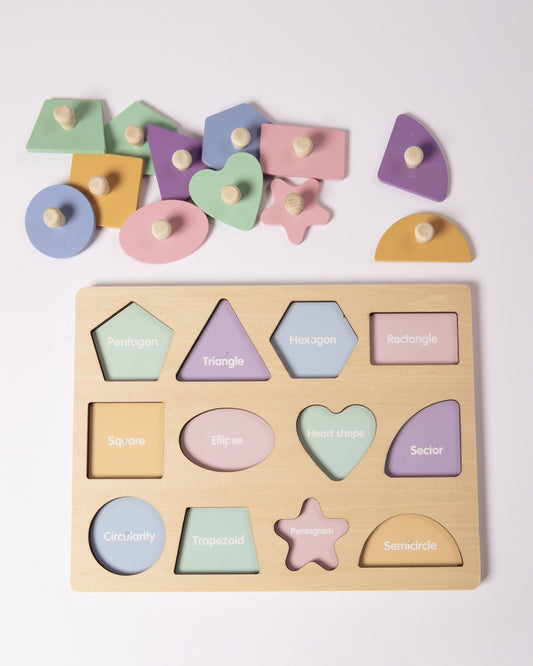 SET Puzzle Figuras de Pinza