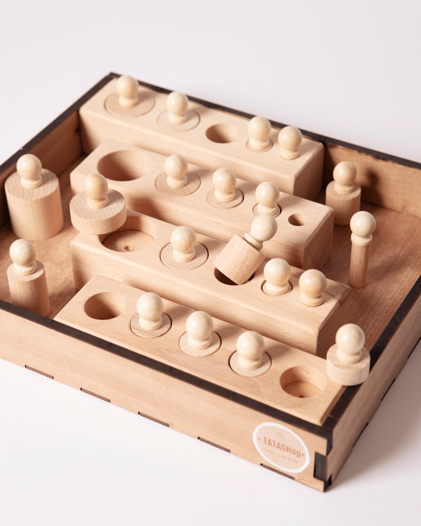 SET Cilindros de Madera