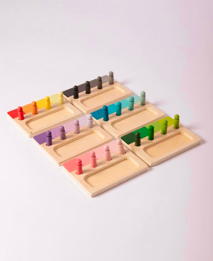 SET Tablas de Tonalidades Colores